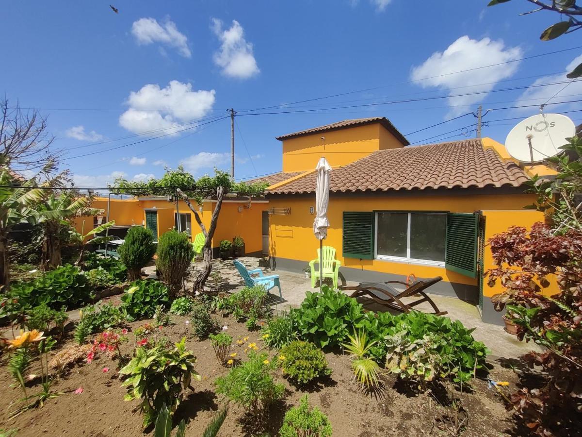 リベイラ・グランデ Casa Amarela De Santanaヴィラ エクステリア 写真
